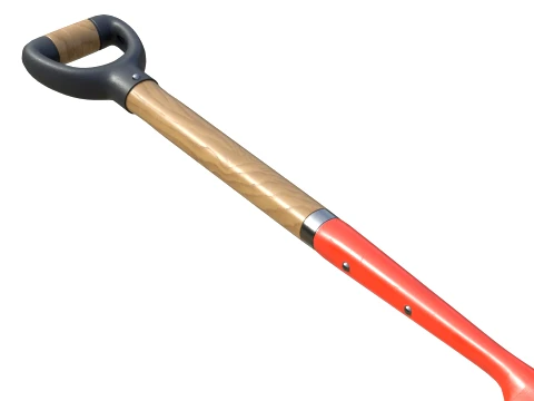 Planting Spade Tool 3D Model