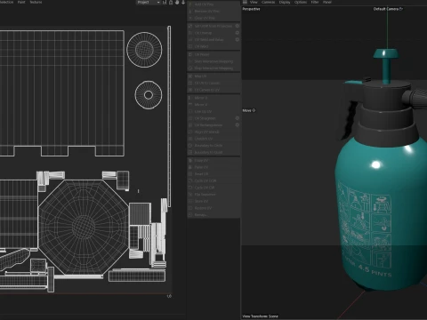 Pressure Sprayer 3D Model