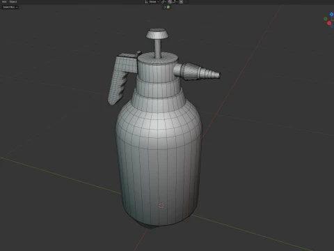 Pressure Sprayer 3D Model