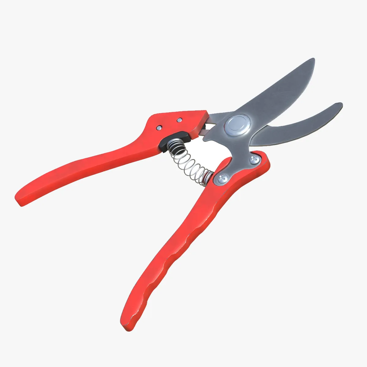 Pruning Shears 3D Model .c4d .max .obj .3ds .fbx .stl .blend 