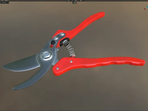 Pruning Shears 3D Model