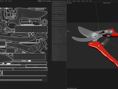 Pruning Shears 3D Model