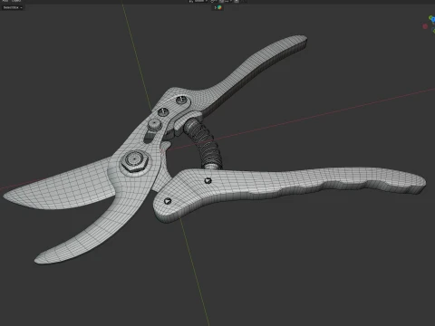 Pruning Shears 3D Model