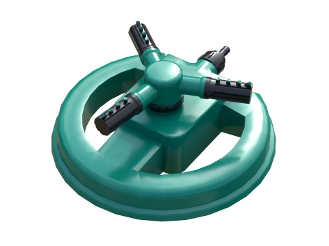 Rotating Garden Sprinkler 3D Model