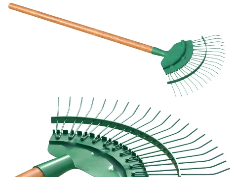 Springbok Rake Bulldog Gartenger&auml;t 3D Modell