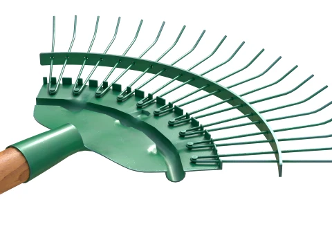 Springbok Rake Bulldog Gardening Tool 3D Model