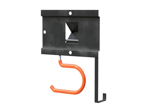 Wall Mounted Garage Storage Hooks 3D Model