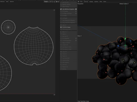 Acai Berry Pile 3D Model