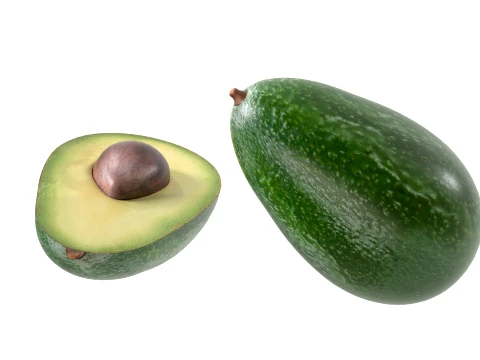 Avocado 3D Model