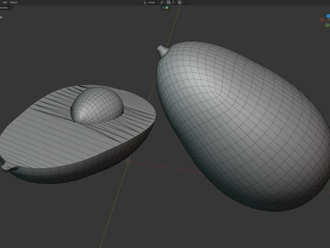 Avocado 3D Model