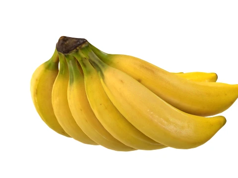 Banana Bunch 3D Model