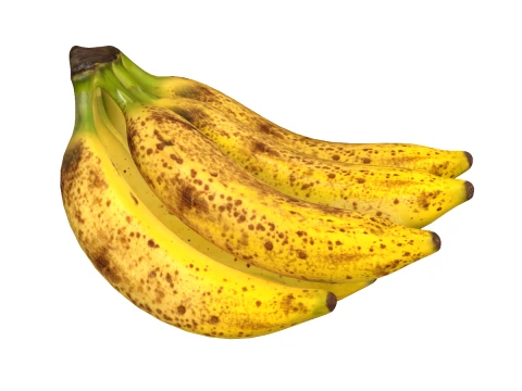 Bananenb&uuml;ndel gereift 3D Modell