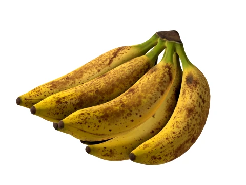 Banana Bunch Ripened 3D Model