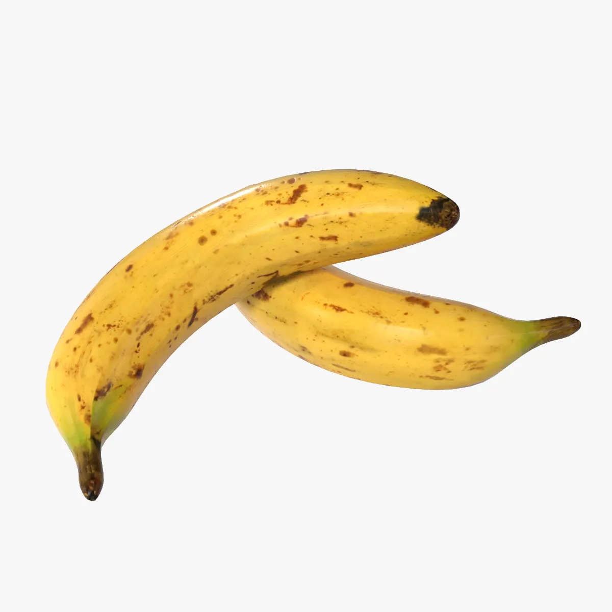 Banana Single 3D Model .c4d .max .obj .3ds .fbx .stl .blend 