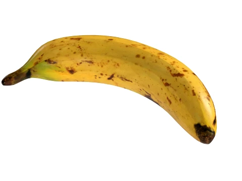 Banana Single 3D Model