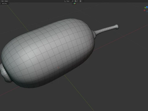 Berberis Fruit 3D Model