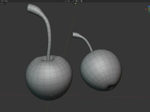 Cereja Modelo 3D