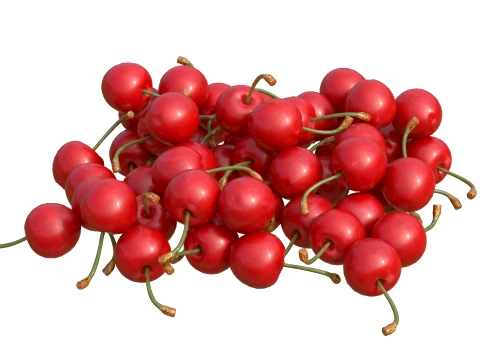 Cherry Fruit Pile 3D Model
