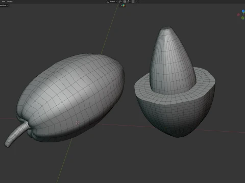 Cacau Modelo 3D