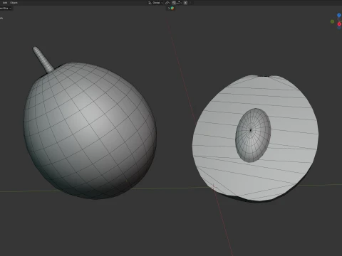 Damsun Plum 3D Model