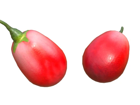 Goji berry Fruit 3D Model