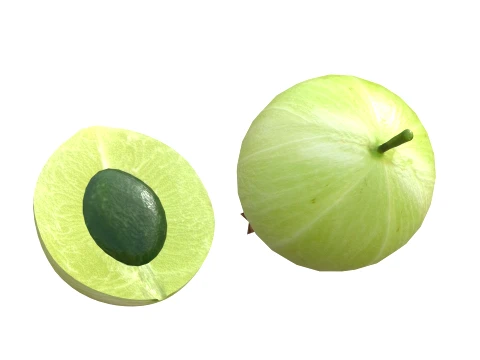 Gooseberry Fruit 3D Model