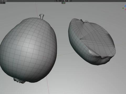 Guava Meyvesi v2 3D Model