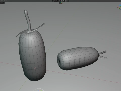 ハニーベリー 3Dモデル
