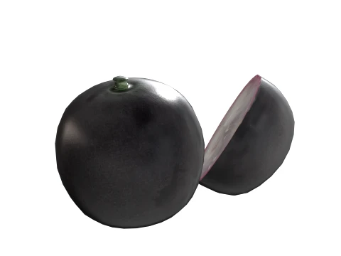 Jaboticaba Fruit 3D Model