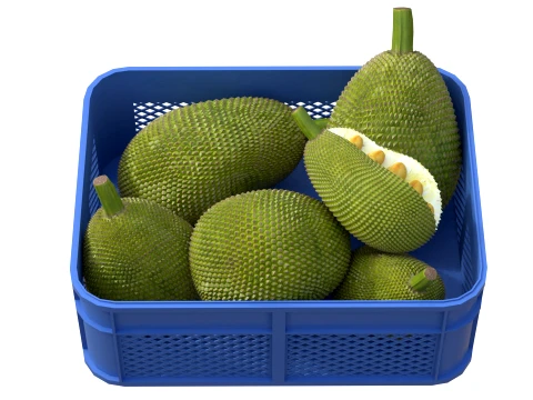 Jackfruit Plastic Crate 3D Model