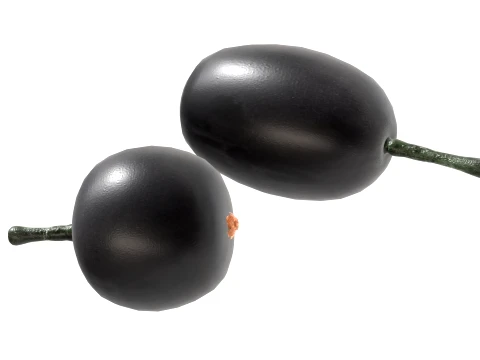 Jambul Fruit 3D Model