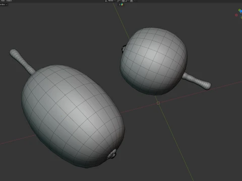 Jambul Fruit 3D Model