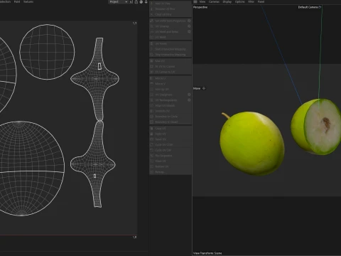 Jujube Fruit 3D Model