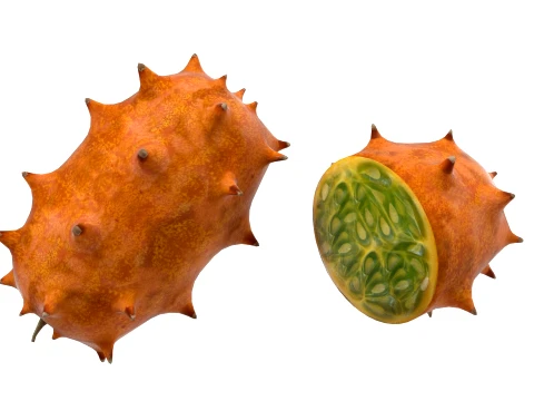 Kiwano Fruit 3D Model