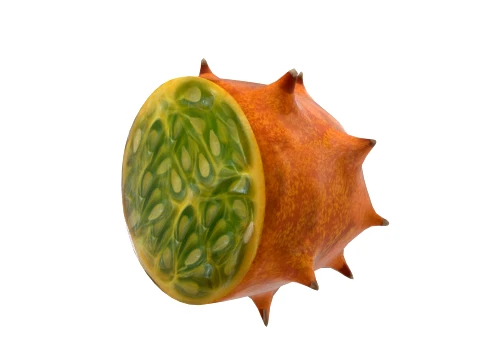Kiwano Fruit 3D Model