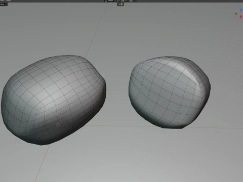 Kiwi Fruit 3D Model