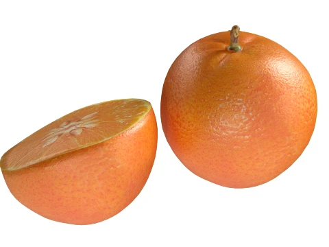 Mandarin 3D Model