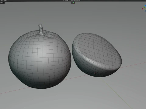 Mandarin 3D Model