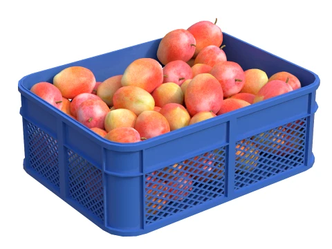 Mango 2 Plastic Crate 3D Model