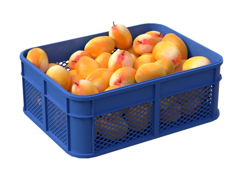 Mango Plastic Crate 3D Model