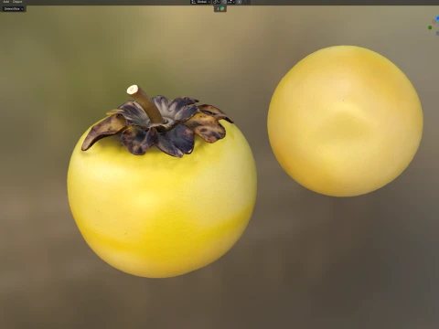 Nance Fruit 3D Model