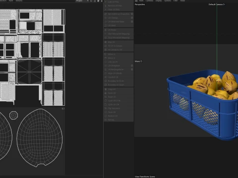 Pepino Plastic Crate 3D Model