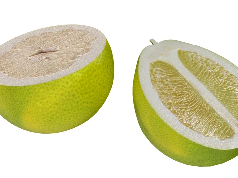 Pomelo Fruit 3D Model