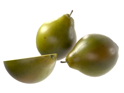Quince Fruit 3D Model