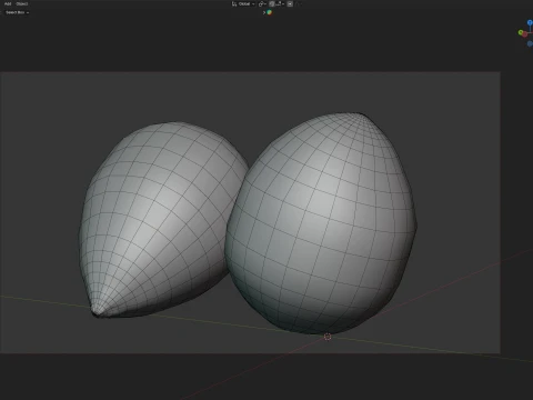 Salak Fruit 3D Model