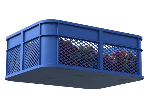 Surinam Cherry Plastic Crate 3D Model