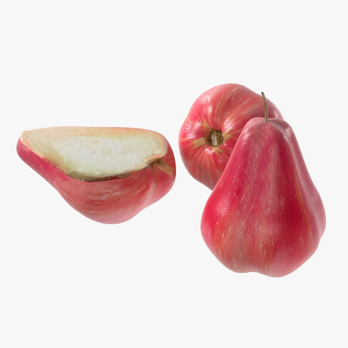 Water Java Apple 3D Model .c4d .max .obj .3ds .fbx .stl .blend