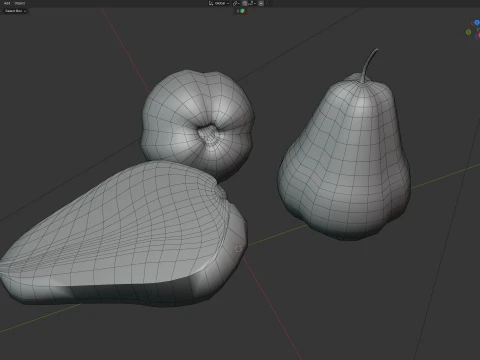 Water Java Apple 3D Model