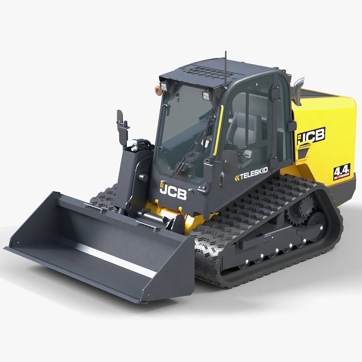 JCB Compact Track Loader 400T 3D Model .c4d .max .obj .3ds .fbx .stl .blend 