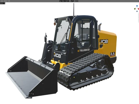 JCB Compact Track Loader 400T 3D Model
